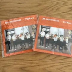 モスバーガーサマーバッグ　ハイキュー冷感タオル&ジップバックセット　2個