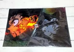 ufotableカフェ鬼滅の刃 A3ランチョンマットケース炭治郎、無一郎