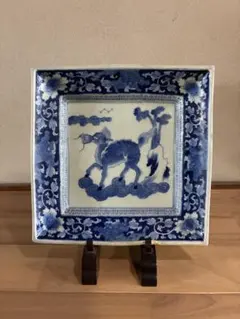 源右衛門窯 手彩色染付 粟と鶉絵陶額 大 | Mercari