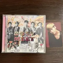 SHINee [Boys Meet U] CD＋ジョンヒョントレカ