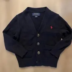 Polo Ralph Lauren ネイビー カーディガン 4/4T 110
