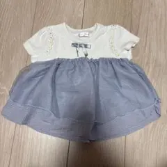花柄レース ワンピース 90cm