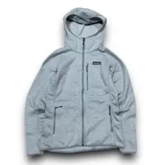 【S】Patagonia パタゴニア ブランドロゴ ジップパーカー