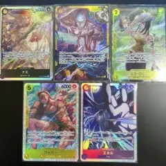 ワンピースカード 神の島の冒険 エネル。。。　SEC/SR/R セット
