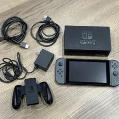 Nintendo Switch 本体 グレー キャリングケース付き - メルカリ