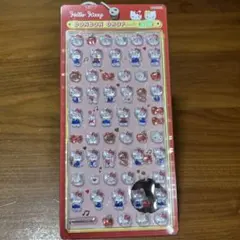 【正規品】ボンボンドロップシール　ミニ　ハローキティ　レッド
