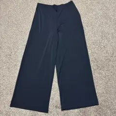 クレープジャージーストレートパンツ