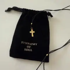 SYMPATHY OF SOUL クロスネックレス ポーチ付き