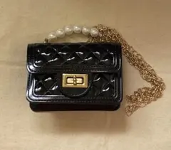 2way ミニショルダーバッグ　ブラック