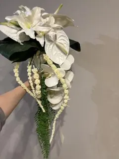 ブーケ ウェディング グリーン