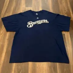 【美品】マジェスティック MLB ブルワーズ ジェネット