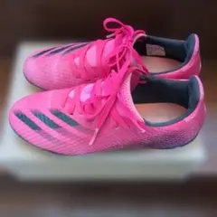 アディダス　サッカースパイクシューズ　Ｘゴースト　22.5cm　キッズ　ジュニア