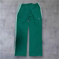 サイドライン ワイドストレート トラックパンツ