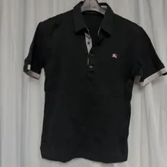 BURBERRY BLACK LABEL ポロシャツ 黒のサムネイル