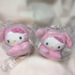 新品 ハローキティ ベビーキティ エンジェル 着ぐるみ ぬいぐるみ マスコット