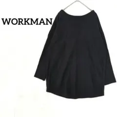 ワークマン フィールドコア 長袖トップス カットソー ブラック Мサイズ
