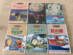 こちらはスタジオジブリ9作品のセットです。 全てDVDです。純正品