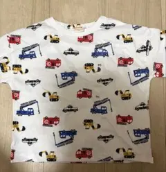 【新品未使用】アカチャンホンポ　働く車 Tシャツ 95cmのサムネイル