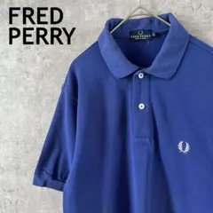 FRED PERRY ロング丈ポロシャツ　半袖　日本製　鹿子　メンズLサイズ