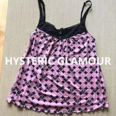 【素敵なデザイン❗️】00s HYSTERIC GLAMOUR 総柄 タンクトップ