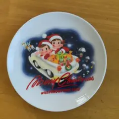 不二家 ペコちゃん ポコちゃん 1999 クリスマス プレートのサムネイル