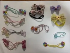 子供用ヘアゴム.ヘアピン まとめ売り
