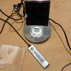 KENWOOD ポータブルMDプレーヤー 本体 MDLP対応DMC-S77 黒 - メルカリ