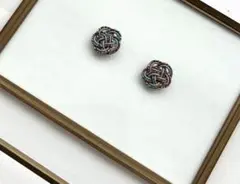 水引アクセサリーピアス・イヤリング　花　カメリア　結婚式　卒業式　入学式　披露宴