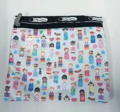 レスポートサック マトリョーシカ こけし 大きめポーチ