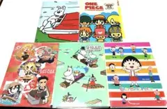 キャラクター満載クリアファイル５枚セット