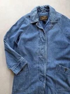 デザイン◎ 80s Eddie bauer Denim coat Vintageのサムネイル