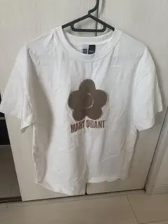 MARY QUANT フラワー刺繍 Tシャツ Sサイズ