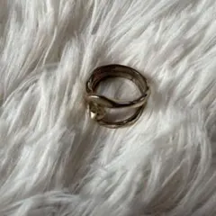 ゴールド系リング　used size9-10くらい