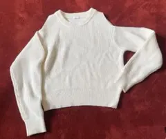 【Sサイズ】　肩だしニット