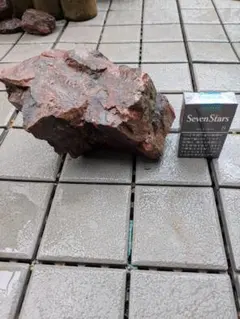 レッドベインジャスパー　きのこ　男性像　男根　天然石　縁起物　置物 レッドベインジャスパー きのこ 男性像 男根 天然石 縁起物 置物