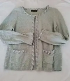 JUSGLITTY　サテンパイピングアンサンブル