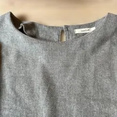 studio CLIP グレー M コットン100% 長袖トップス