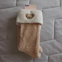 ダッフィー　モコモコ靴下