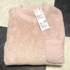 未使用タグ付き☆UNIQLO☆ユニクロ☆フリースセット☆ピンク☆上のみ☆150