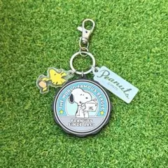 スヌーピー PEANUTS™ チャーム付き ラバーキーホルダー