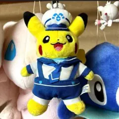 ポケモンセンターヨコハマ限定 マリンルックピカチュウ ぬいぐるみ