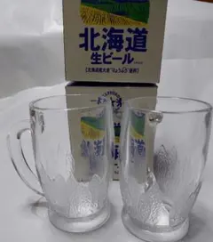 昭和レトロ　サッポロビールジョッキ２個セット