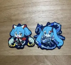 ガンダム×初音ミク スペシャルラバーマスコット 2種セット