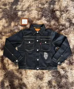 Stussy x Levi's Crispy Rinse Trucker S