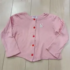 ミキハウス　ピンクカーディガン　110センチ