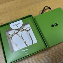 ⭐️お値下げ済⭐️ kate spade リボンデザインピアス