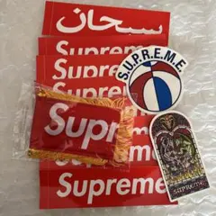 Supreme ステッカー ミニペナントフラッグ ノベルティー