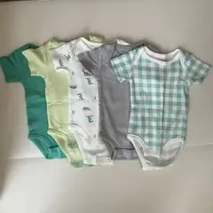 ogabong ベビー肌着 3-6M 5点セット