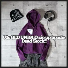 Dead Stock 00s OLD UNIQLO zip up hoodie