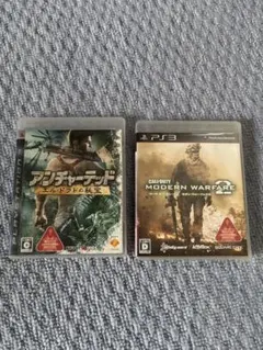 プレステ3ソフトアンチャーテッド エル・ドラドの秘宝 & モダン・ウォーフェア2
